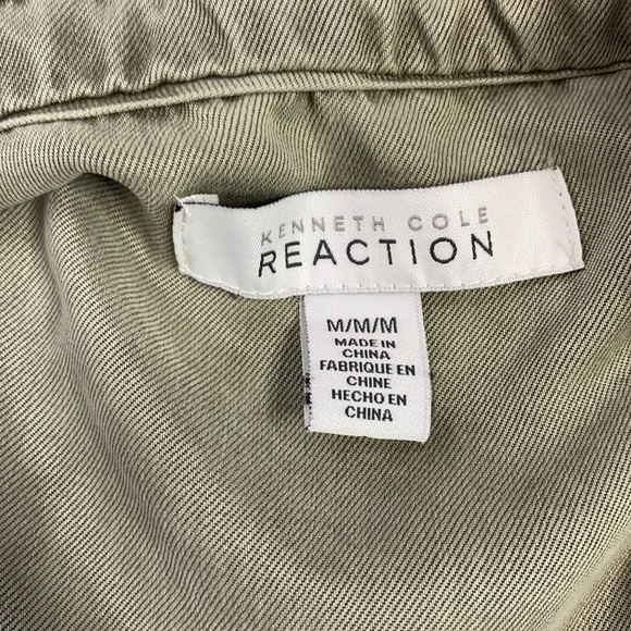 Kenneth Cole Reaction Green Draped Vest Medium - Picture 3 of 9